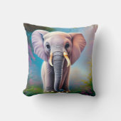 Baby Elephant Kissen (Vorderseite)