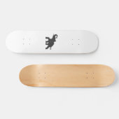 Baby Elephant läuft Silhouette Skateboard (Horizontal)