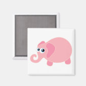 Baby Elephant Magnet (Vorderseite/Rückseite)