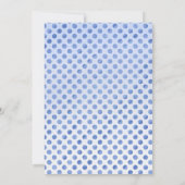 Baby Elephant mit Song Bird Baby Dusche Einladung (Rückseite)