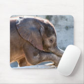 Baby Elephant Mousepad (Mit Mouse)
