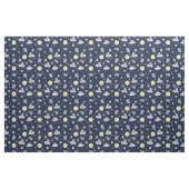 Baby Elephant Navy Gray Moon Sweet Dreams  Stoff (Fat Quarter (45,7 x 55,9 cm))