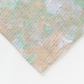 Baby Elephant Painting Fleecedecke (Ecke)