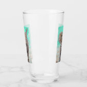 Baby Elephant Painting Glas (Links)