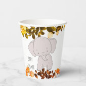 Baby Elephant Pappbecher (Vorderseite)