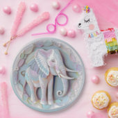 Baby Elephant Pappteller (Party)
