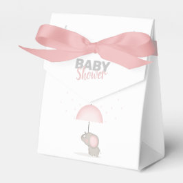 Baby Elephant Pink Baby Dusche Geschenkschachtel