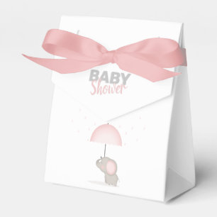Baby Elephant Pink Baby Dusche Geschenkschachtel