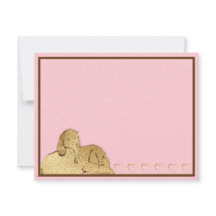 Baby Elephant Pink Gold