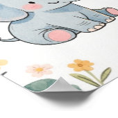 Baby Elephant Poster (Ecke)