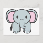 Baby Elephant Postkarte (Vorderseite)