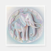 Baby Elephant Serviette (Vorderseite)