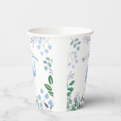 Baby Elephant Song Bird Baby Dusche Pappbecher (Links)