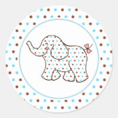 Baby Elephant Stickers (Vorderseite)