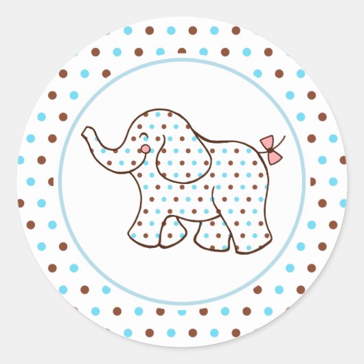 Baby Elephant Stickers (Vorderseite)