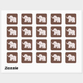 Baby Elephant Stickers (Blatt)