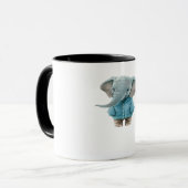 Baby Elephant Tasse (Vorderseite Links)