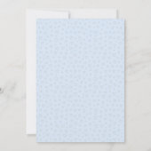 Baby Elephant Themed Baby Dusche Einladung (Rückseite)