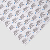 Baby Elephant Tissue for New Baby Shooter Seidenpapier (Ausschnitt)