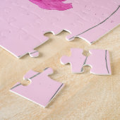 Baby Elephant Wildtier für Kinder Kunst Mädchen Puzzle (Seite)