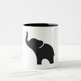 Baby Elephant Zweifarbige Tasse