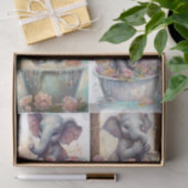 Baby Elephant's Bath Time Seidenpapier (Geschenk)