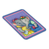 BABY ELEPHANTS ERSTE LIEBE, NIEDLICH PACHYDERM FRE MAGNET (Rechte Seite)
