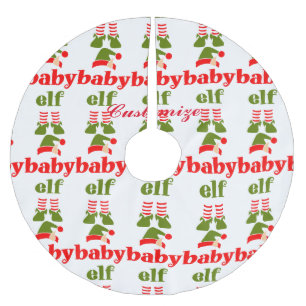 Baby-Elf Donner_Kov  Polyester Weihnachtsbaumdecke