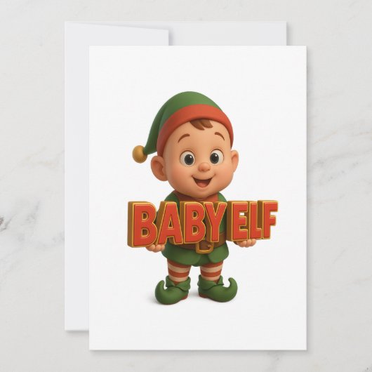 Baby Elf - Frohe Weihnachten (Vorderseite)