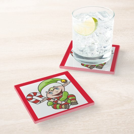 BABY ELF GLASUNTERSETZER (Schrägansicht)