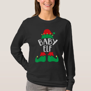 Baby Elf Matching Family Group Christmas Party Paj T-Shirt