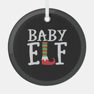 Baby Elf Ornament Aus Glas