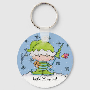 Baby Elf - Personalisiert !st Christmas Schlüsselanhänger