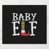 Baby Elf Schaumweinetikett (Einzelnes Label)
