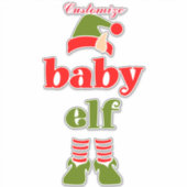 Baby Elf Thunder_Cove Aufkleber (Vorderseite)