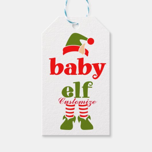 Baby Elf Thunder_Cove Geschenkanhänger (Vorderseite)