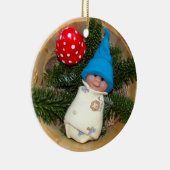 Baby-Elf, Toadstool: Polymer-Lehm-Skulpturen Keramikornament (Rechts)