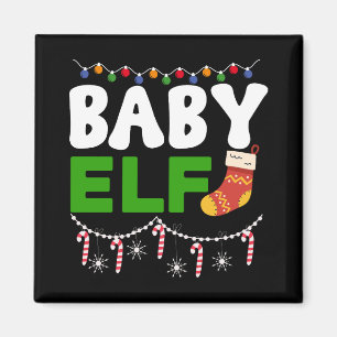 Baby-Elf-Weihnachtsfeiertags-Design-84608 Magnet