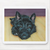 "Baby-EM" - Scottiewelpe Mousepad (Vorne)