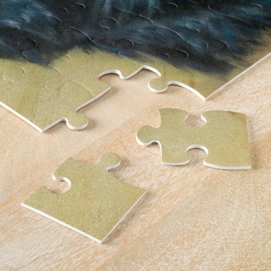 "Baby-EM" - Scottiewelpe Puzzle (Seite)