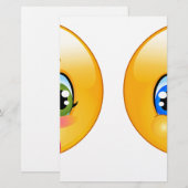 Baby-Emojis Briefpapier (Vorne/Hinten)