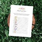 Baby Emojis Girl Teddy Bear Card Programm