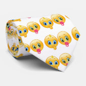 Baby Emojis Krawatte (Gerollt)