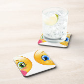 Baby Emojis Untersetzer (Rechte Seite)