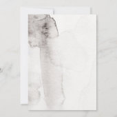 Baby Emperor Pinguin Winter Baby Dusche Einladung (Rückseite)