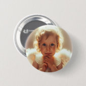 Baby Engel Button (Vorne & Hinten)