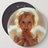 Baby Engel Button (Vorne & Hinten)