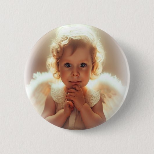Baby Engel Button (Vorderseite)
