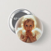 Baby Engel Button (Vorne & Hinten)