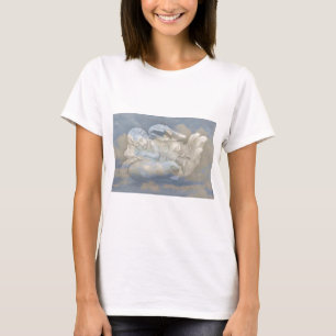 Baby Engel Flügel schlafen in Gottes Hand T-Shirt